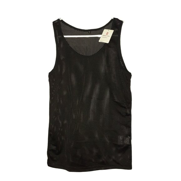 Mens Mesh Tank Top A Shirt SIZES XS or SMALL Black Muscle Athletic T-shi… - Picture 2 of 7